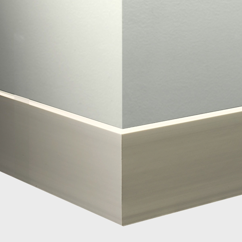 Tarkett Millwork Mandalay Grey Haze 6 inch 8 feet