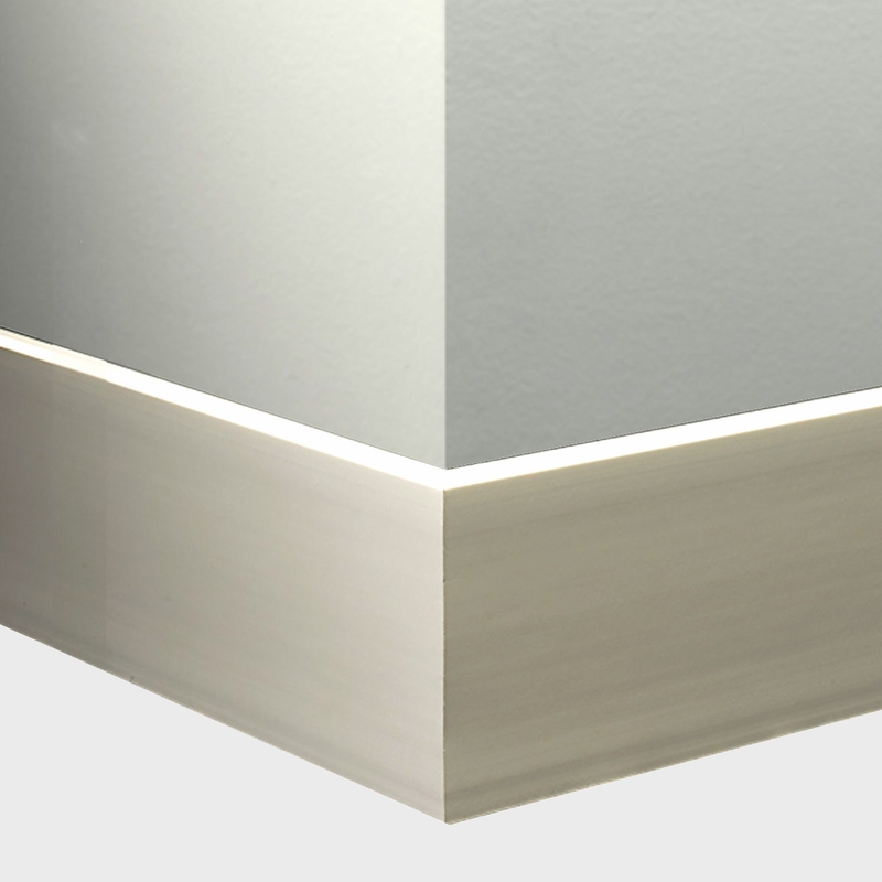 Tarkett Millwork Mandalay Snow White 4 1/2 inch 8 feet