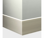 Tarkett Millwork Mandalay Snow White 6 inch 8 feet