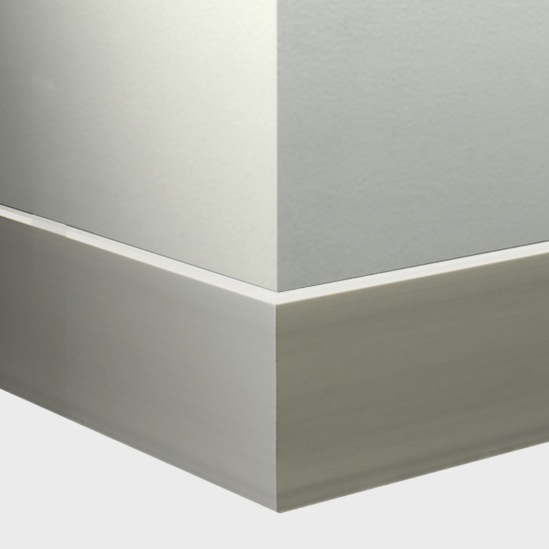 Tarkett Millwork Mandalay Vapor Grey 6 inch 8 feet
