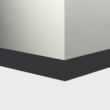 Tarkett Millwork Monument Black 4 inch 8 feet