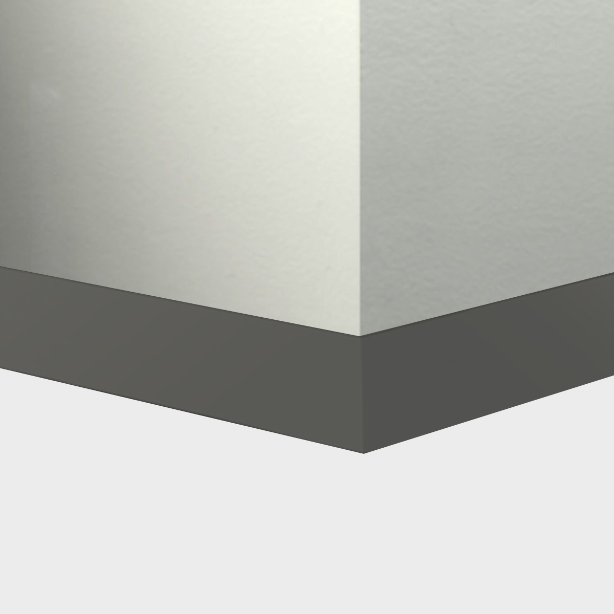 Tarkett Johnsonite Millwork Monument Charcoal 4" X 8'