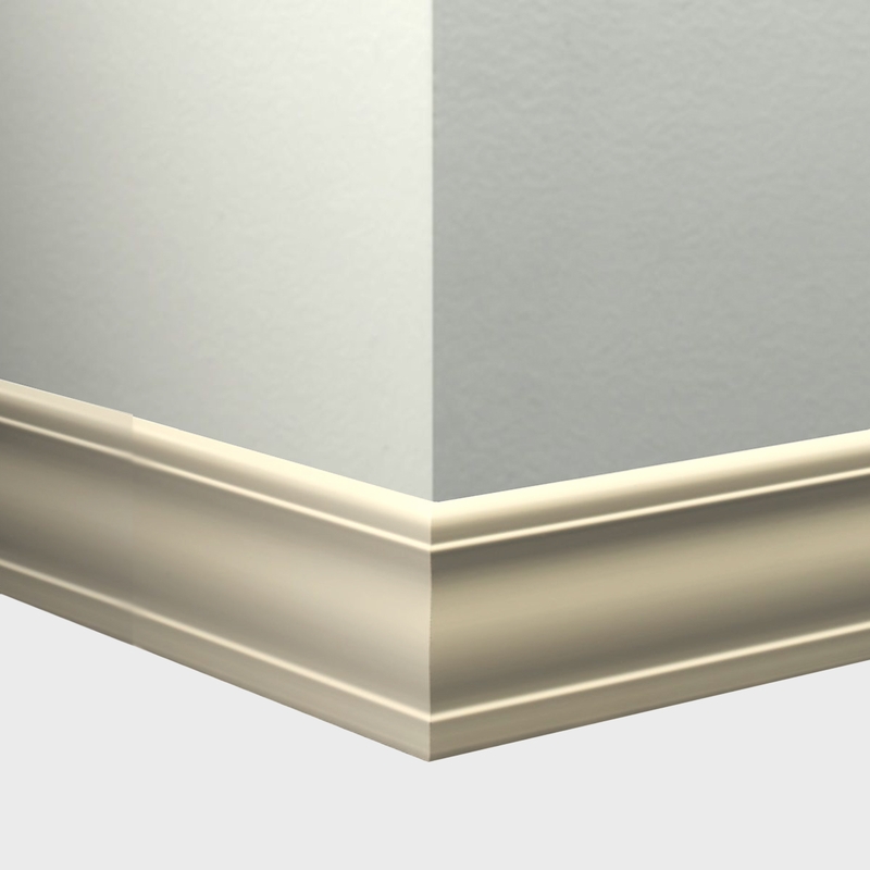 Tarkett Millwork Silhouette Almond 4 inch 8 feet