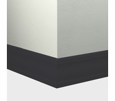 Tarkett Millwork Silhouette Black 4 inch 8 feet