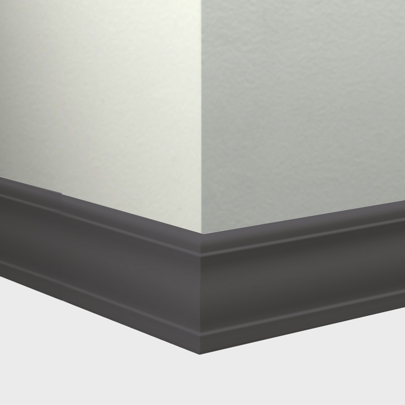 Tarkett Millwork Silhouette Burnt Umber 4 inch 8 feet