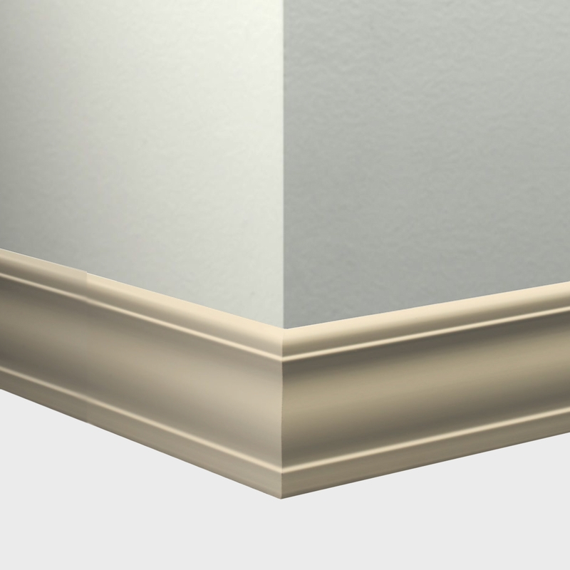 Tarkett Millwork Silhouette Clay 4 inch 8 feet