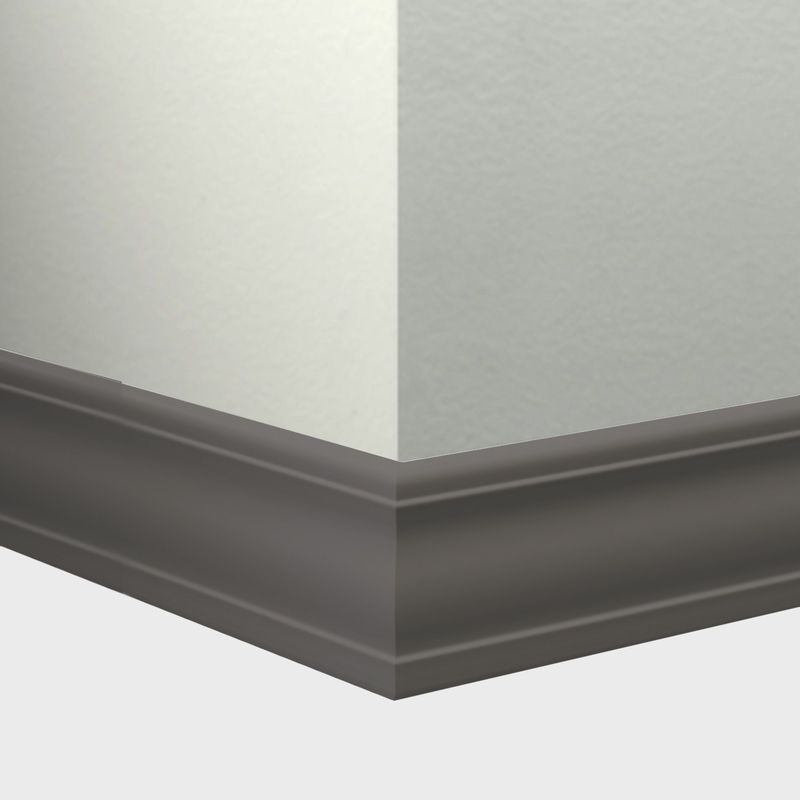 Tarkett Millwork Silhouette Dark Brown 4 inch 8 feet