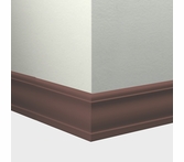 Tarkett Millwork Silhouette Espresso 4 inch 8 feet