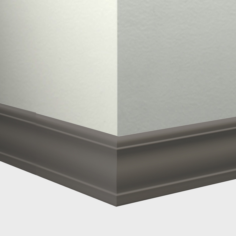 Tarkett Millwork Silhouette Fudge 4 inch 8 feet