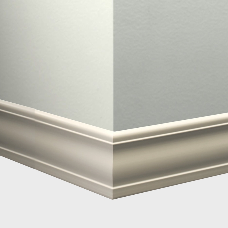 Tarkett Millwork Silhouette Grey Haze 4 inch 8 feet