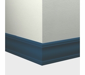Tarkett Millwork Silhouette Navy Blue 4 inch 8 feet