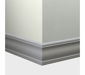 Tarkett Millwork Silhouette Pewter 4 inch 8 feet