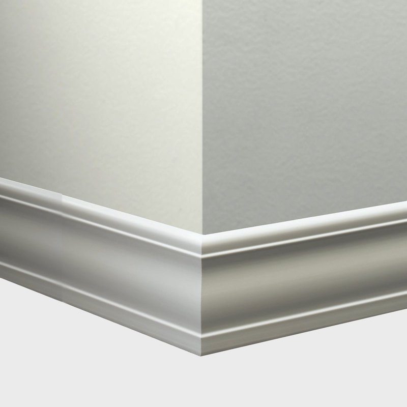 Tarkett Millwork Silhouette Platinum 4 inch 8 feet