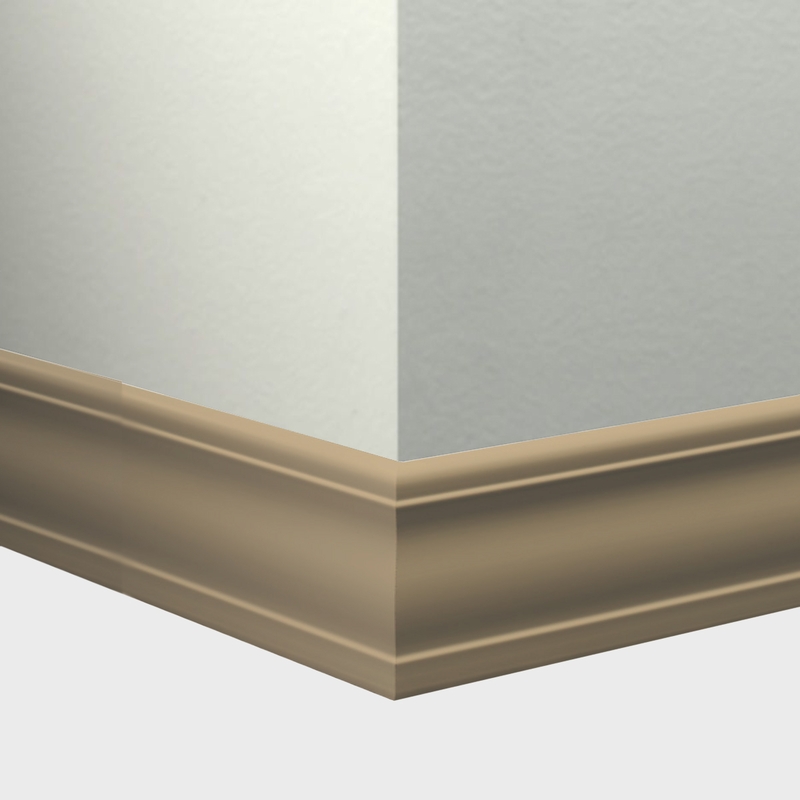 Tarkett Millwork Silhouette Sandalwood 4 inch 8 feet