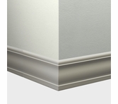 Tarkett Millwork Silhouette Silver Grey 4 inch 8 feet