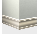 Tarkett Millwork Silhouette Snow White 4 inch 8 feet