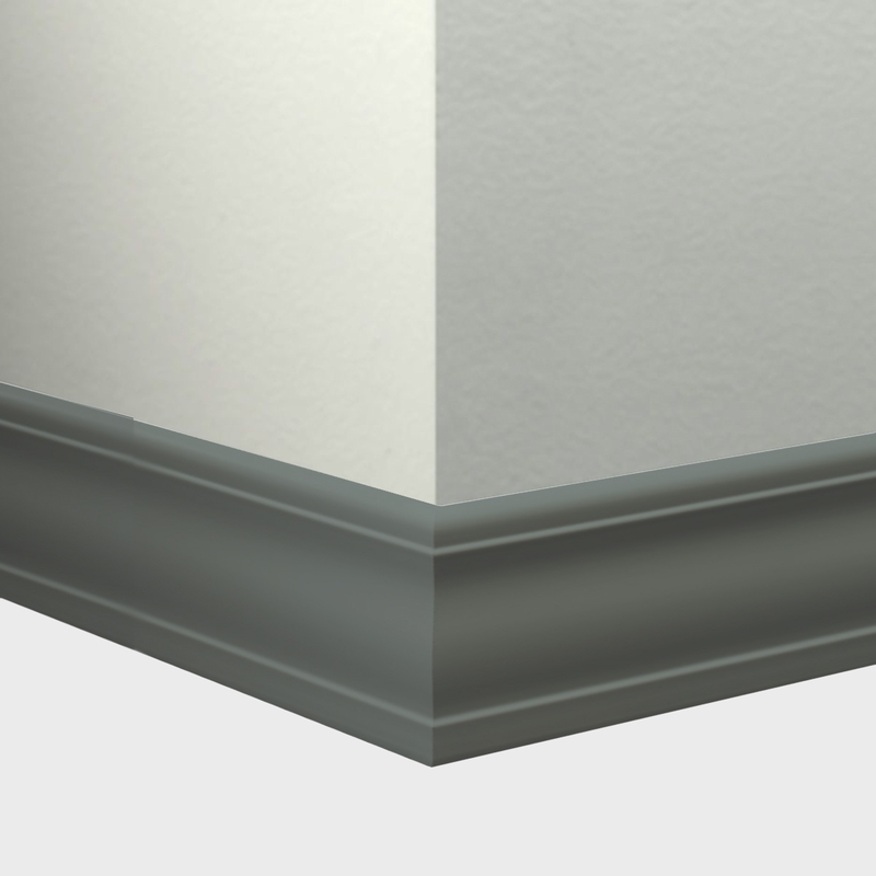 Tarkett Millwork Silhouette Thunder 4 inch 8 feet