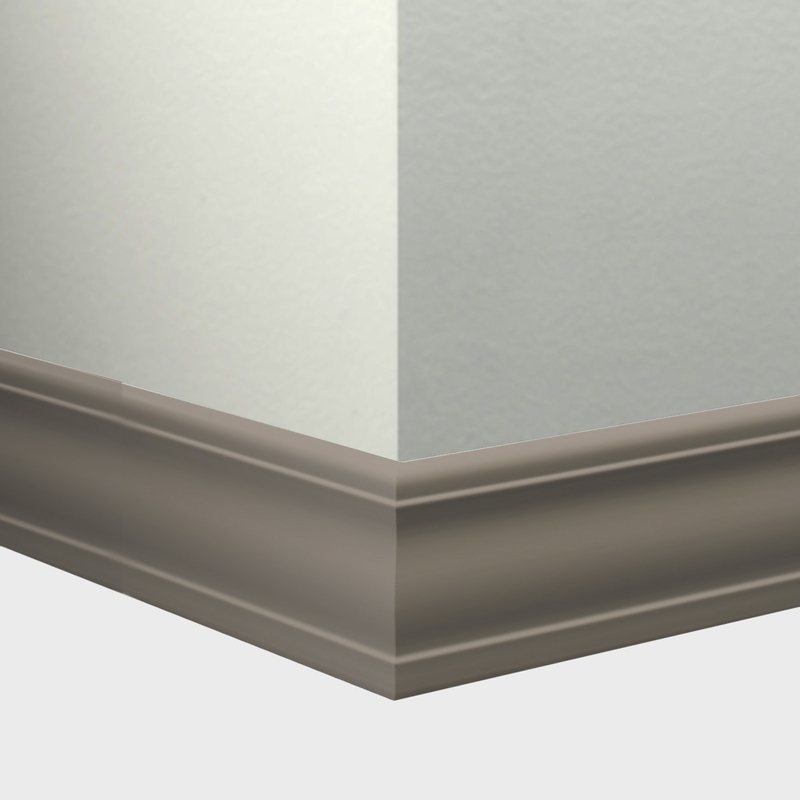 Tarkett Millwork Silhouette Toast 4 inch 8 feet