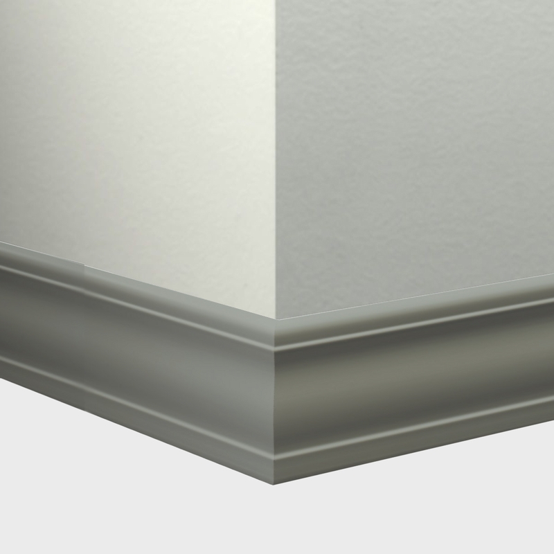 Tarkett Millwork Silhouette Vaporize 4 inch 8 feet
