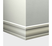 Tarkett Millwork Silhouette White 4 inch 8 feet