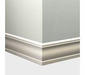 Tarkett Millwork Silhouette White Sand 4 inch 8 feet