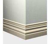 Tarkett Millwork Diplomat Wall Base Almond