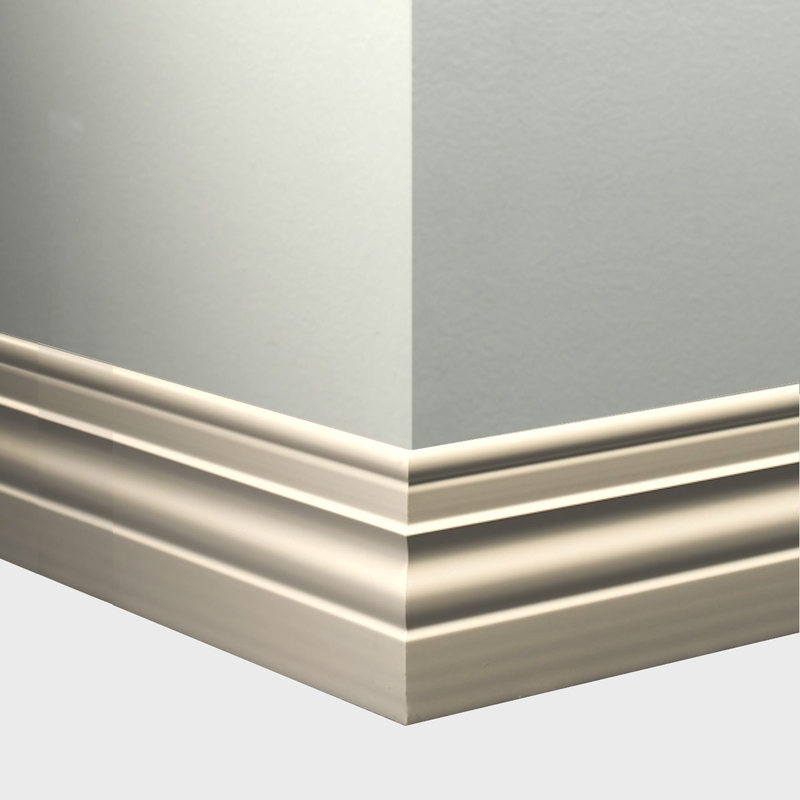 Tarkett Millwork Diplomat Wall Base Antique White