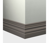 Tarkett Millwork Diplomat Wall Base Brown