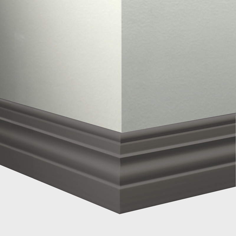 Tarkett Millwork Diplomat Wall Base Dark Brown