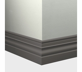 Tarkett Millwork Diplomat Wall Base Dark Brown