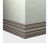 Tarkett Millwork Diplomat Wall Base Moon Rock