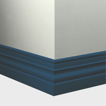 Tarkett Millwork Diplomat Wall Base Navy Blue