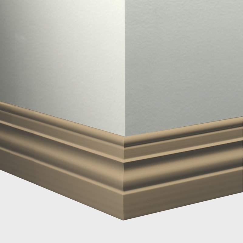 Tarkett Millwork Diplomat Wall Base Sandalwood