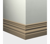 Tarkett Millwork Diplomat Wall Base Sandalwood