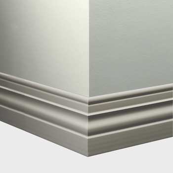 Tarkett Millwork Diplomat Wall Base Silver Grey