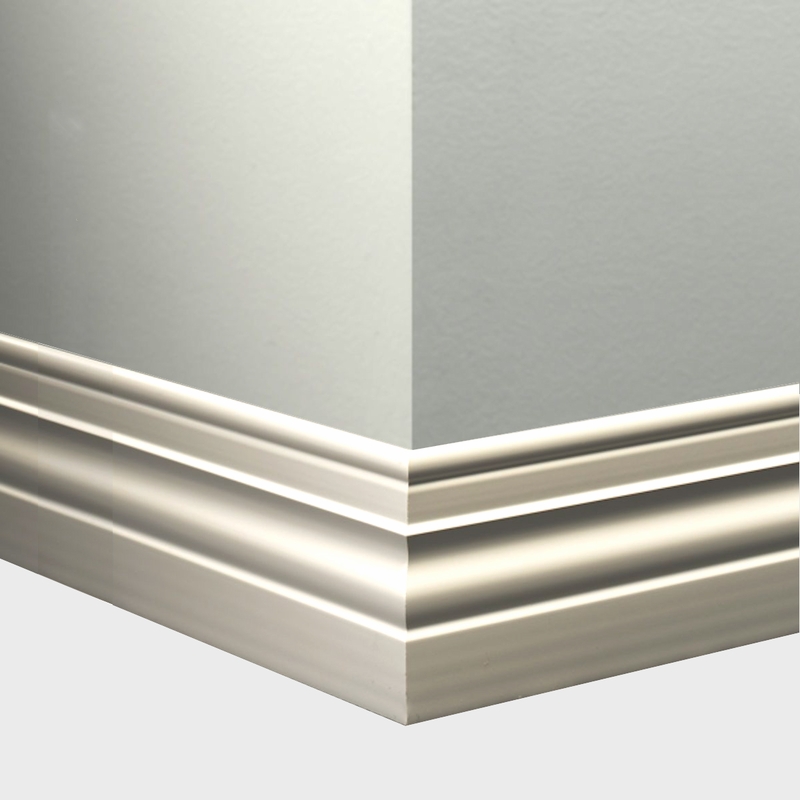 Tarkett Millwork Diplomat Wall Base Snow White