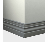 Tarkett Millwork Diplomat Wall Base Storm Cloud