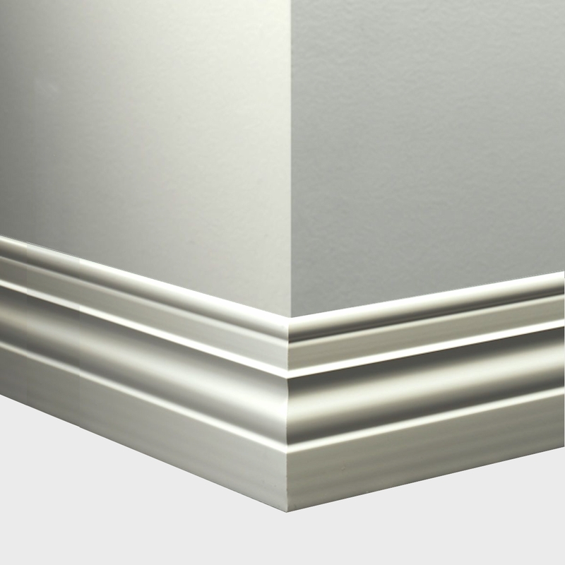 Tarkett Millwork Diplomat Wall Base White