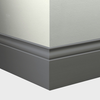 Tarkett Millwork Inflection Wall Base 5 1/4 inch 8 feet Bedrock