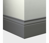 Tarkett Millwork Inflection Wall Base 5 1/4 inch 8 feet Bedrock
