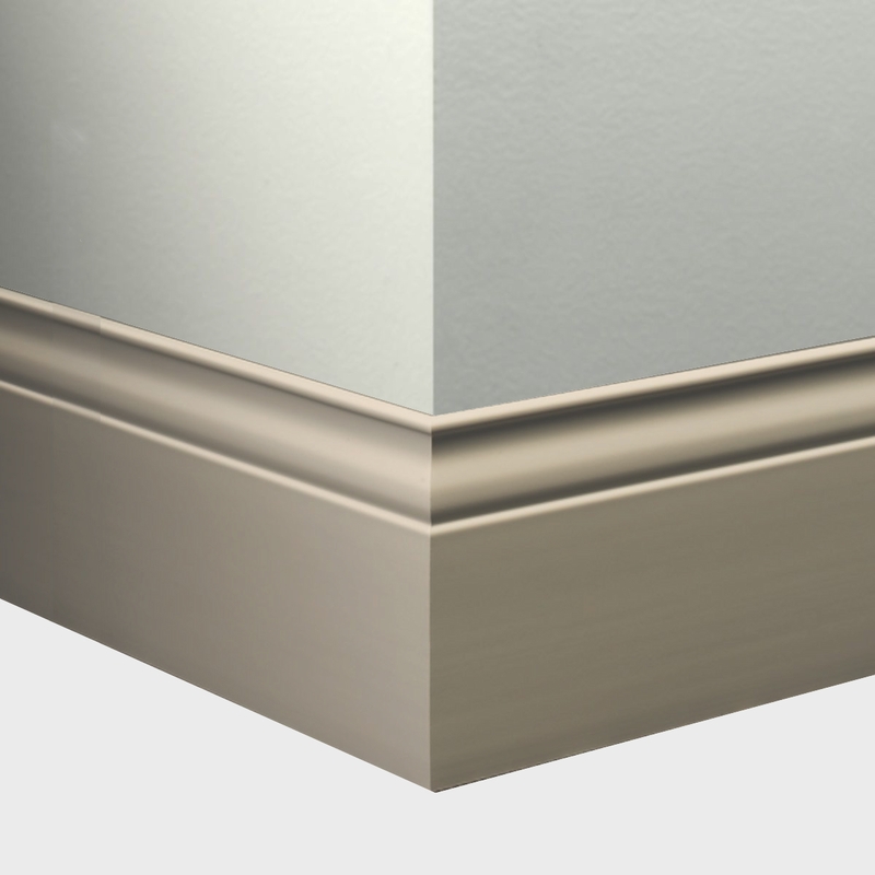 Tarkett Millwork Inflection Wall Base 5 1/4 inch 8 feet Beige