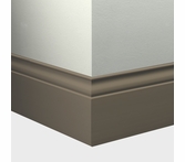 Tarkett Millwork Inflection Wall Base 5 1/4 inch 8 feet Boxwood