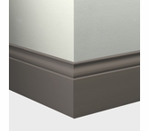 Tarkett Millwork Inflection Wall Base 5 1/4 inch 8 feet Brown
