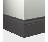 Tarkett Millwork Inflection Wall Base 5 1/4 inch 8 feet Burnt Umber