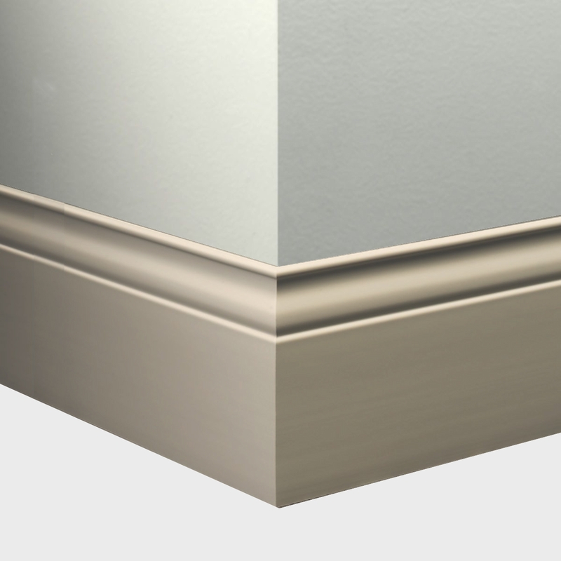 Tarkett Millwork Inflection Wall Base 5 1/4 inch 8 feet Castaway
