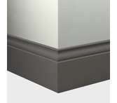 Tarkett Millwork Inflection Wall Base 5 1/4 inch 8 feet Dark Brown