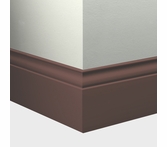 Tarkett Millwork Inflection Wall Base 5 1/4 inch 8 feet Espresso