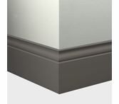 Tarkett Millwork Inflection Wall Base 5 1/4 inch 8 feet Fudge