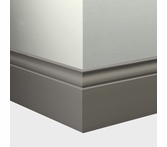 Tarkett Millwork Inflection Wall Base 5 1/4 inch 8 feet Grey