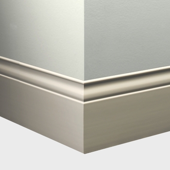 Tarkett Millwork Inflection Wall Base 5 1/4 inch 8 feet Grey Haze
